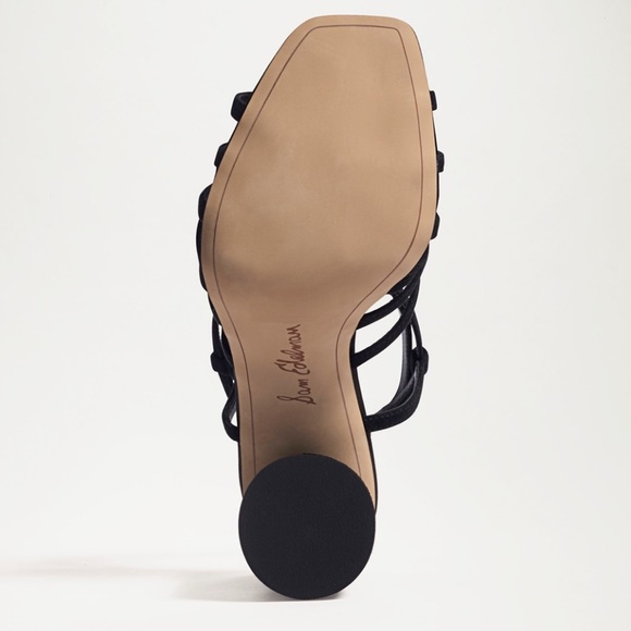 Sam Edelman Doffodil Suede Black Sandals - Picture 6 of 11